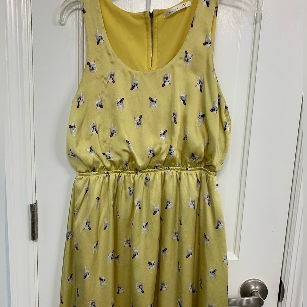 🎉Bulldog dress by Must Have, XS-S, polyester, sleeveless